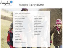 Tablet Screenshot of everydayme.com